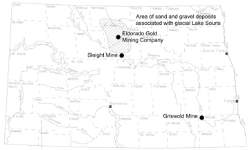 North Dakota Historic Gold Mines